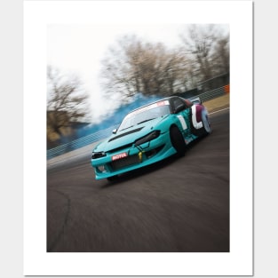 Nissan S13.5 Drift It Posters and Art